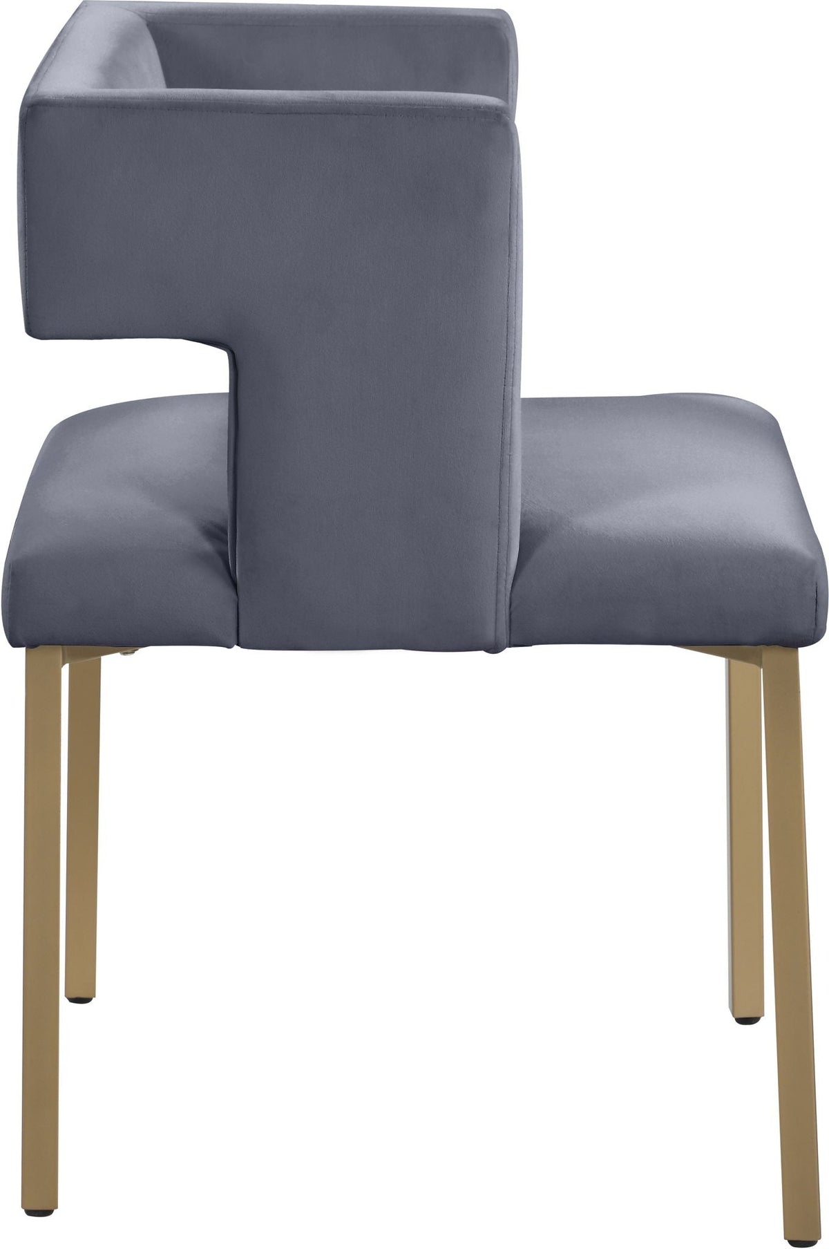 Caleb - Dining Chair (Set of 2) with Gold Legs