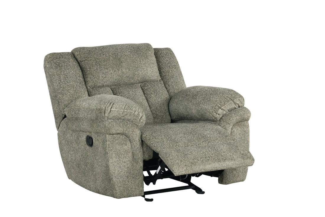 Dallas Sage 3PC Reclining Set — Drop-Down Table & Cup Holders