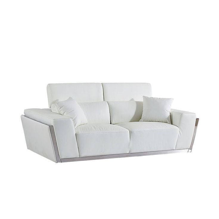 Domo Italian Leather Match Living Room Set