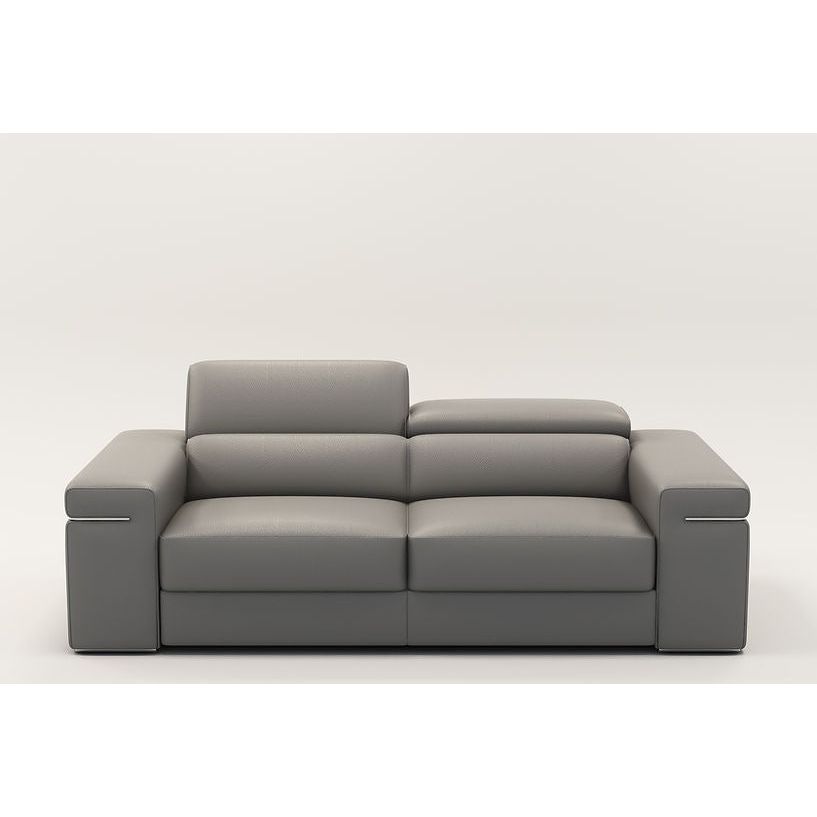 Soho Italian Leather Match Living Room Set