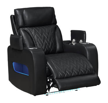 Dubai 3PC Power Reclining Set — Drop-Down Table & Wireless Charging