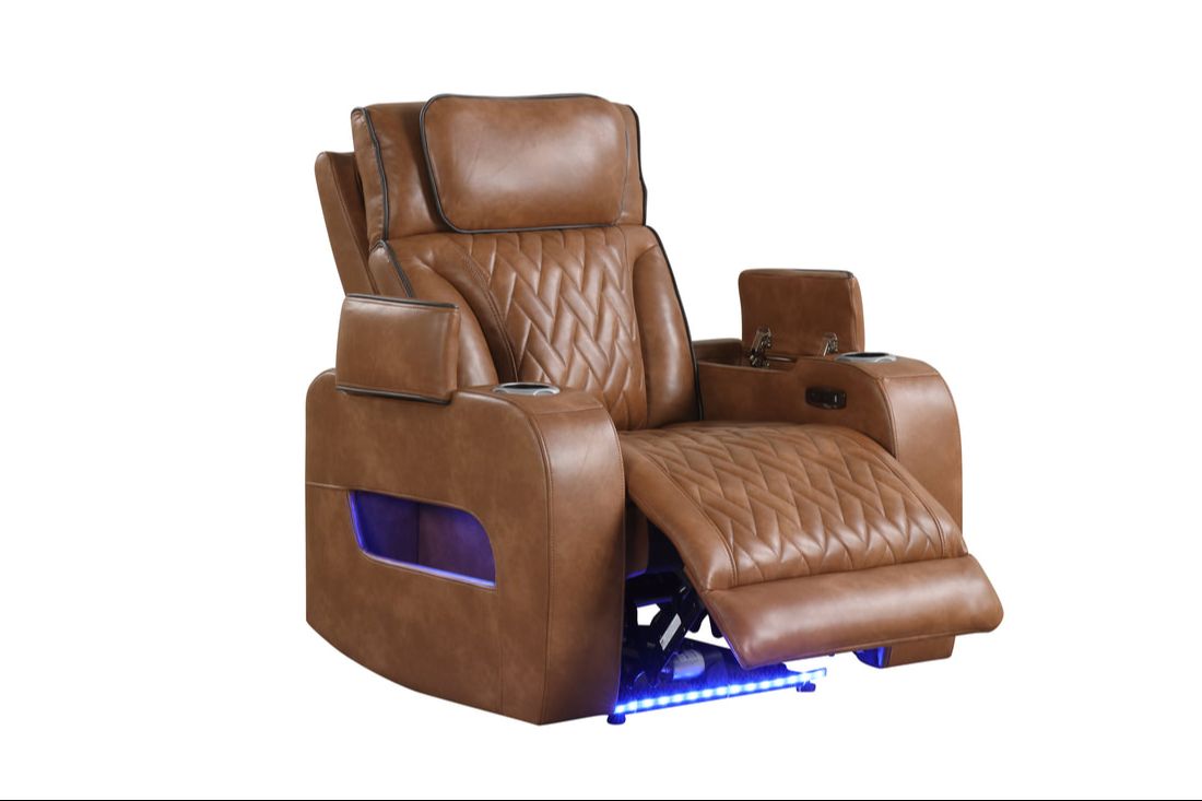 Dubai 3PC Power Reclining Set — Drop-Down Table & Wireless Charging