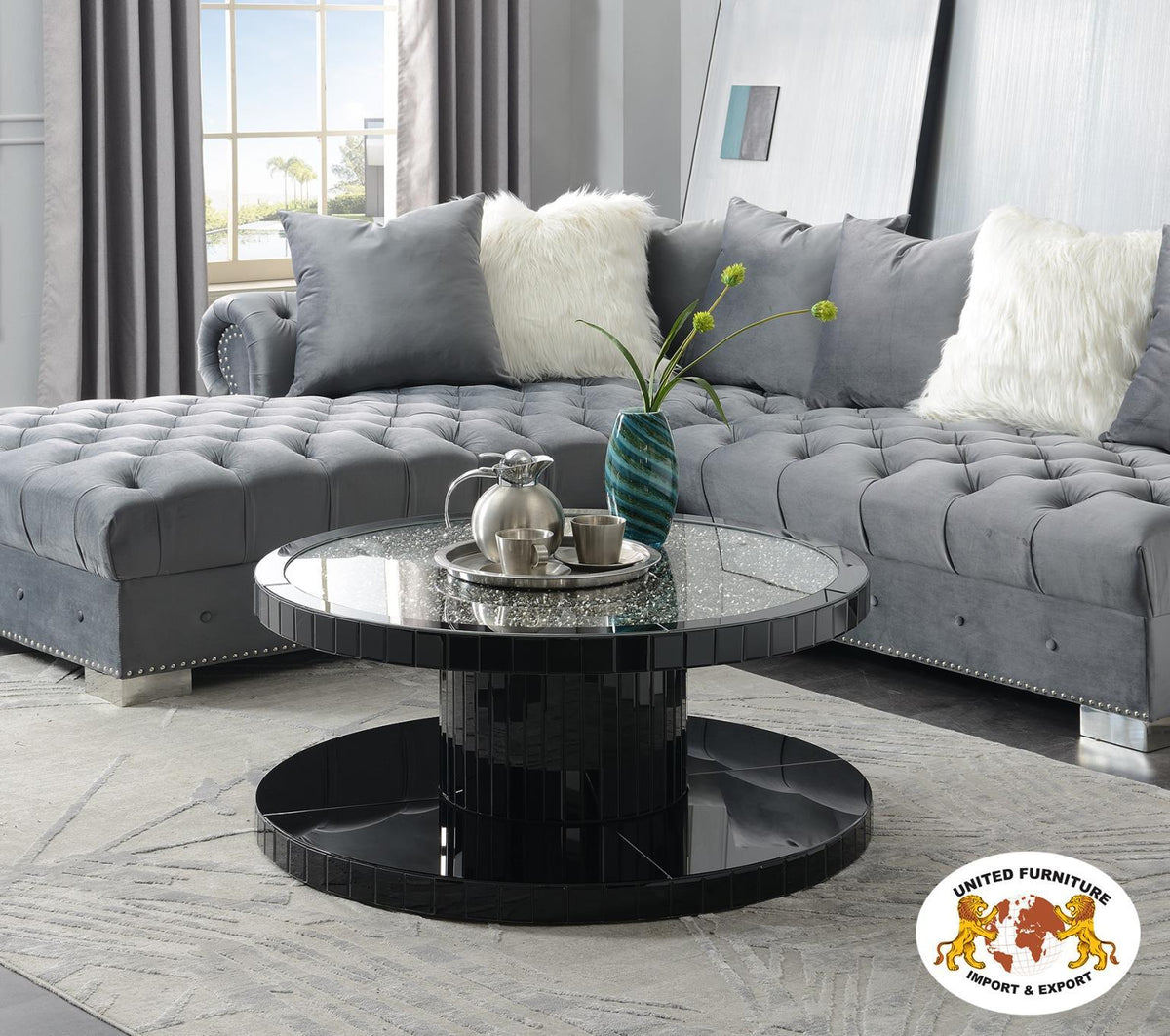 G-135 Glamour Table — 20-Inch Wide