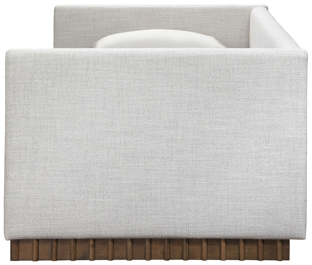 Teva Linen Textured Fabric Twin Daybed — Beige or Cream