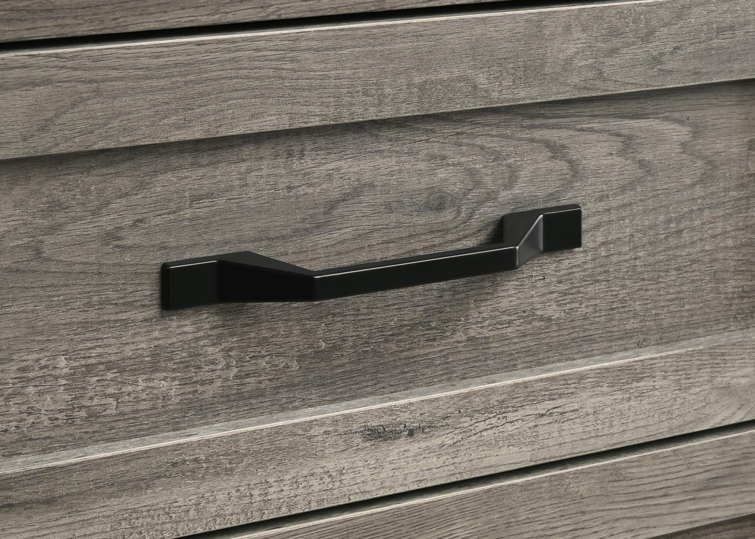B402 Gray Nightstand — 24-Inch Wide