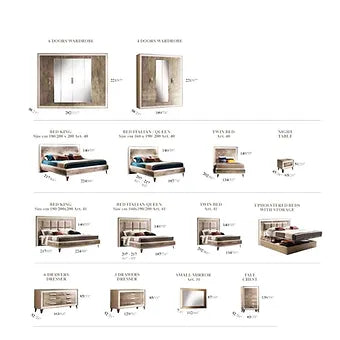 Ambra High Gloss Dining Collection — Extension Table