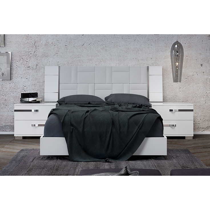 Dream Geo White Bedroom Set