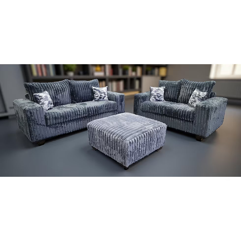 Texan Oversize Corduroy Accent Chair