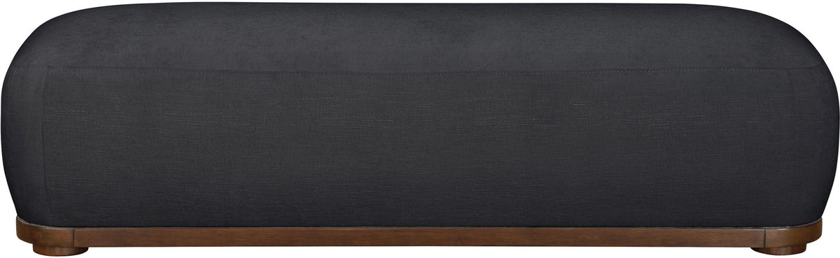 Calum - Bench with Dark Brown Frame