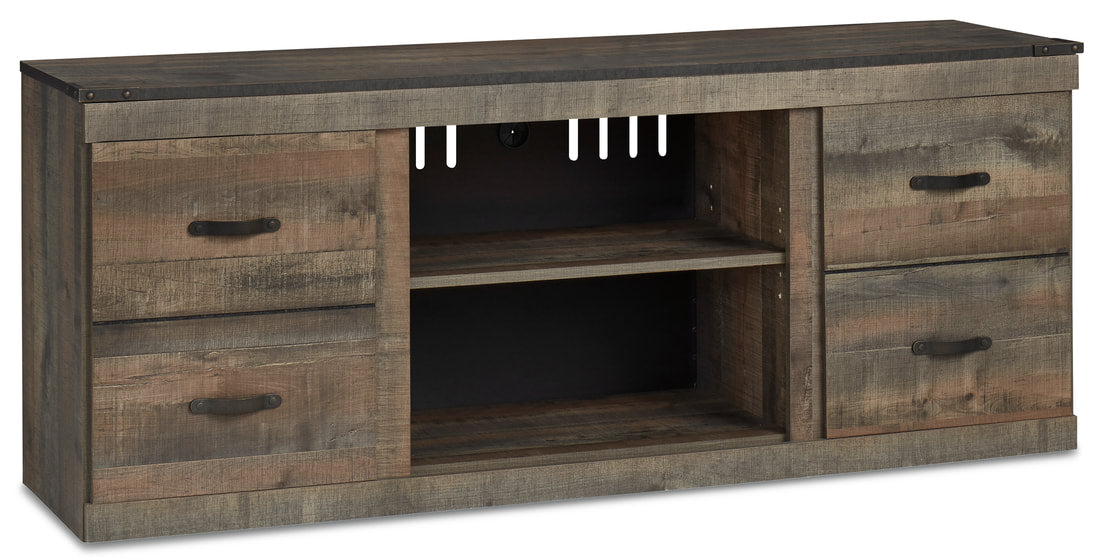 EW0446-268 TV Stand — 60-Inch with Optional Fireplace