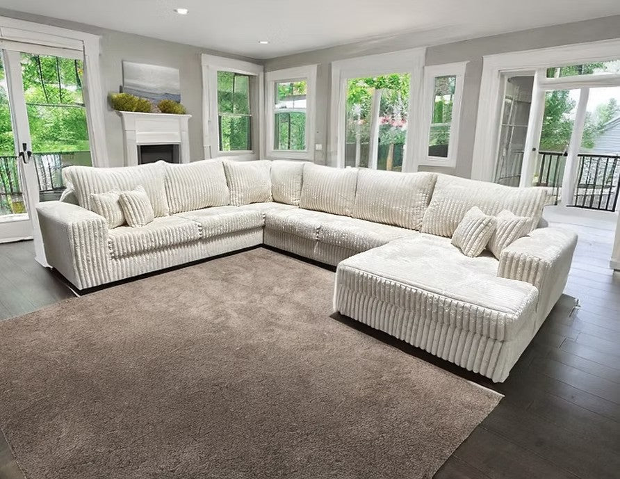 S320 Texan 4pcs Sectional (Ivory)