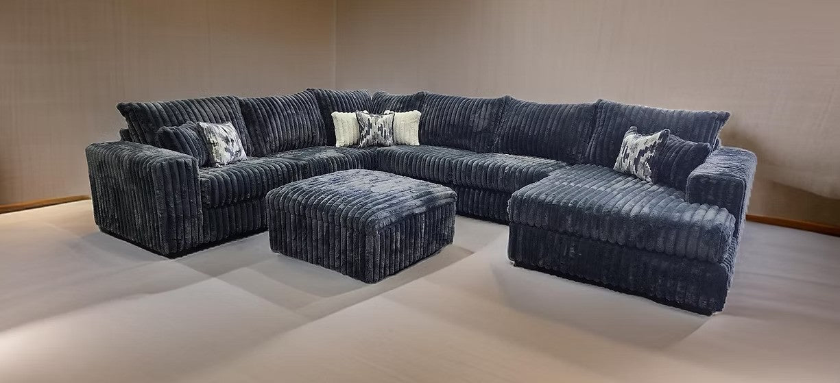S320 Texan 4pcs Sectional (Gray)