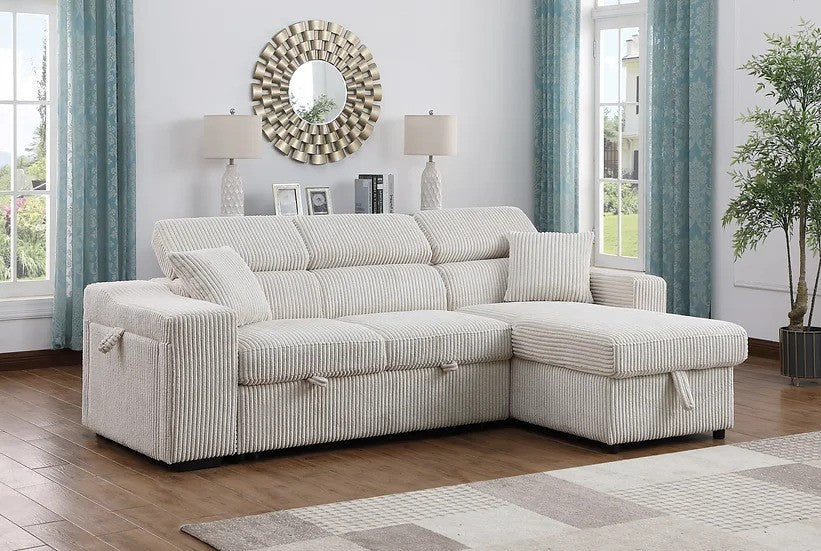 S8977 Bonaterra Reversible Sectional (Beige)