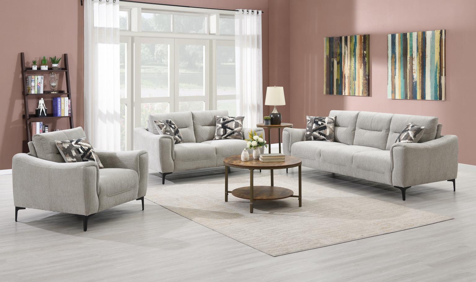 U408 Sand Living Room Set