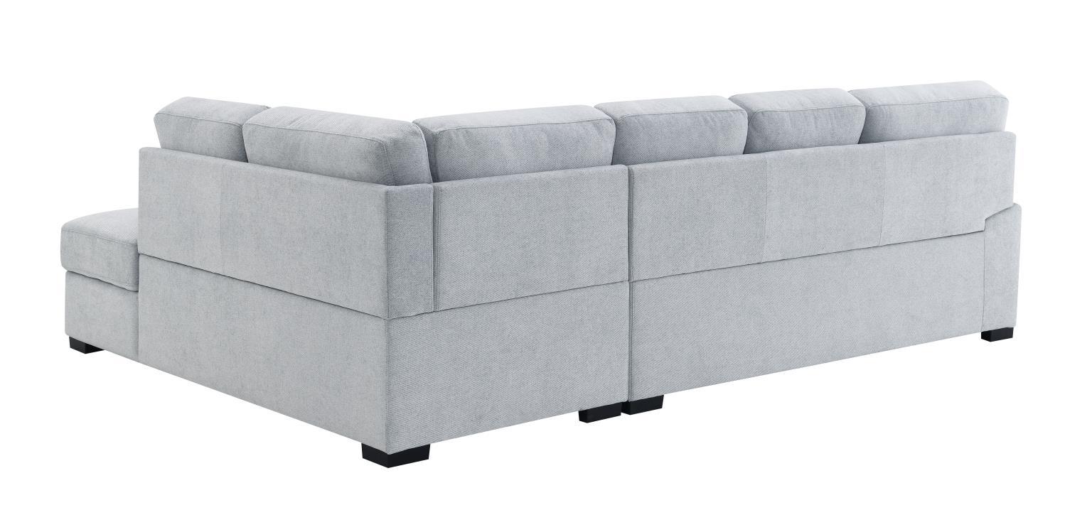 U369 Gray 2 Piece Sectional