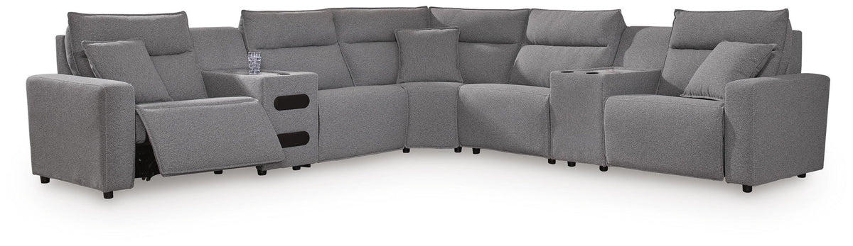 Modmax II 7-Piece Reclining Modular Sectional — view 12