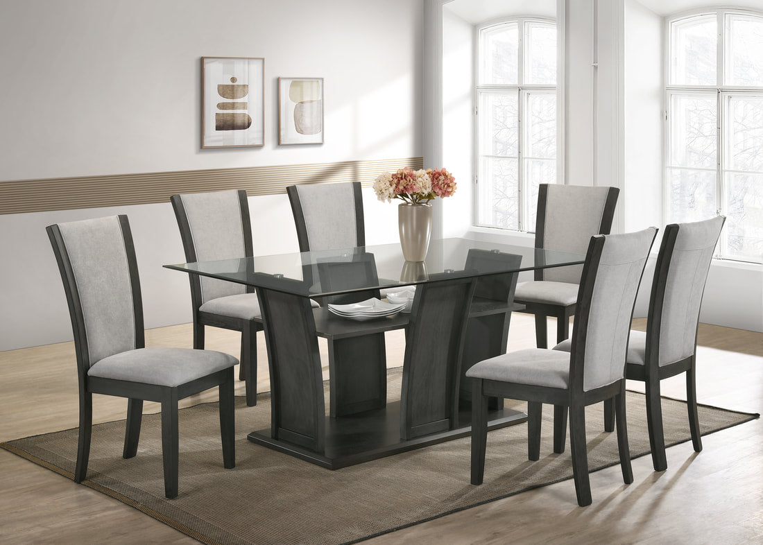 Florida Dining Table & 6 Chair Set — 3 Color Options