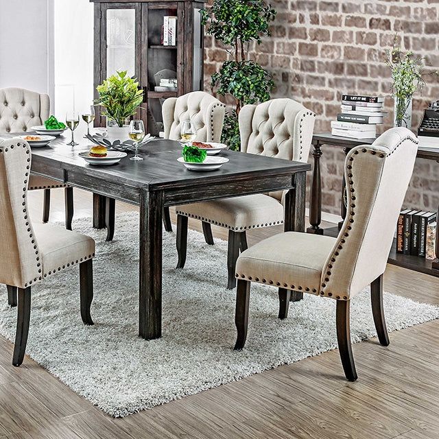 Sania Dining Collection — Sania 9 Pc Dining Table Set