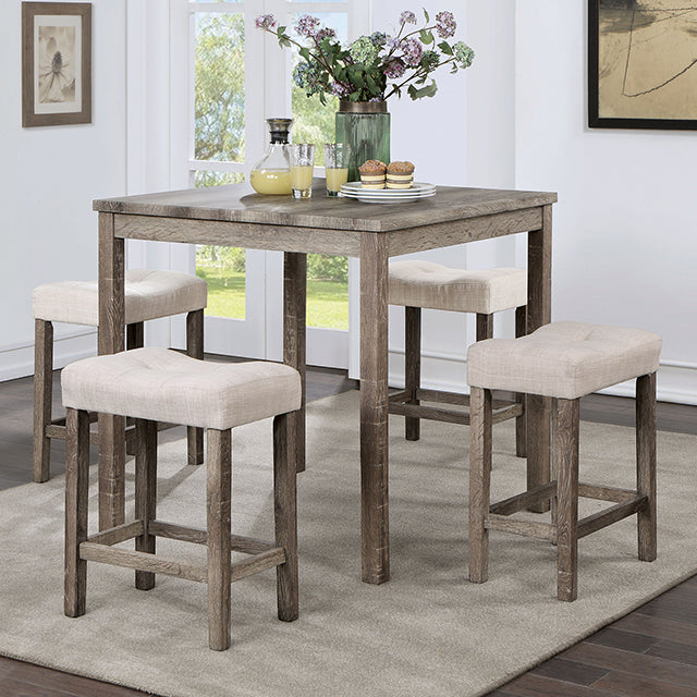 Torrean Dining Collection โ Torrean 5 Pc. Counter Ht. Set