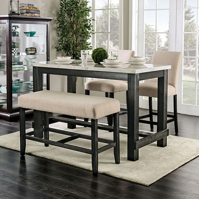 Brule Dining Collection — Brule 5 Pc Counter Ht Table Set