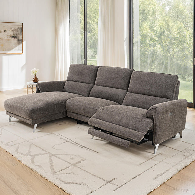 Brande Power Sectional, Right Chaise — Brande Power Sectional, Left Chaise