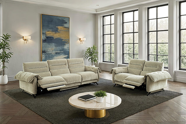 Morley Upholstery Collection — Morley Power Sofa + Loveseat