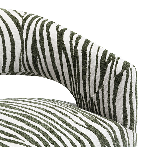 Tresa Dining Arm Chair w/ Casters