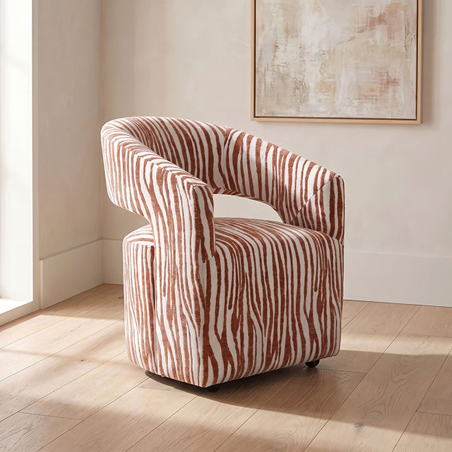 Tresa Dining Arm Chair w/ Casters — Tresa Dining Arm Chair w/ Casters