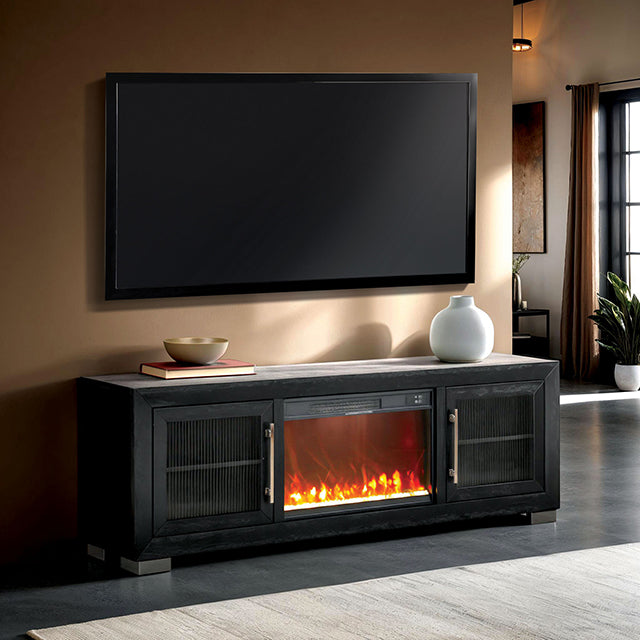 Ashbourne 72" TV Stand w/ Fire Place — Ashbourne 72" TV Stand w/ Fire Place