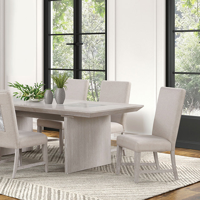 Argenthart Dining Collection — Argenthart 7 Pc Dining Table Set