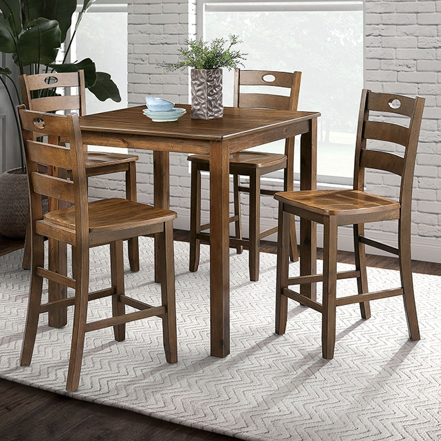 Lubbock Dining Collection — Lubbock 5 Pc. Counter Ht. Table Set