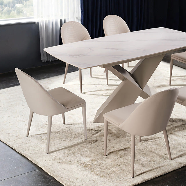 Lenvik Dining Collection — Lenvik 7 Pc Dining Table Set