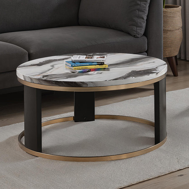 Bogor Living & Storage Collection — Bogor Round Cocktail Table