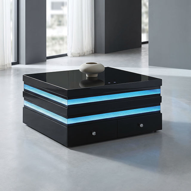 Maloy Living & Storage Collection — Maloy Square Cocktail Table w/ Drawers