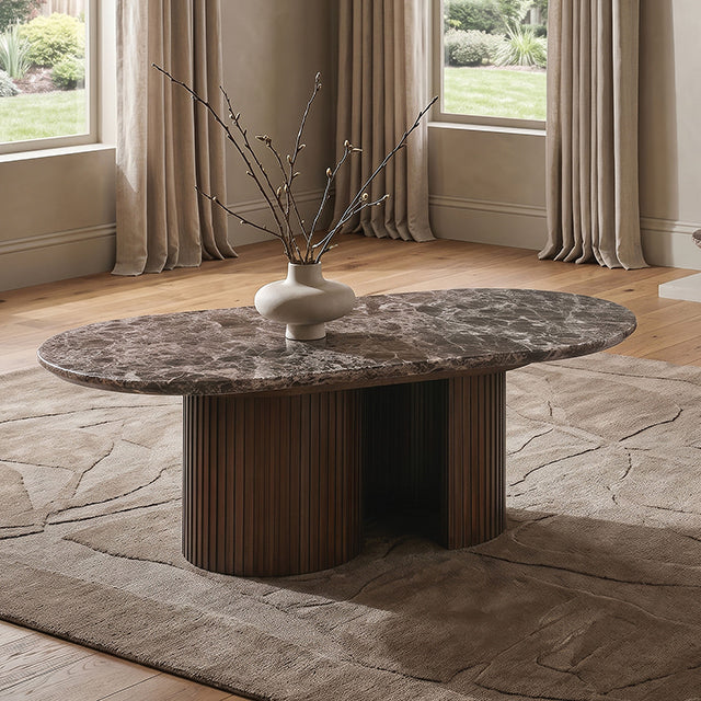 Alvik Coffee Oval Table — Alvik Coffee Oval Table