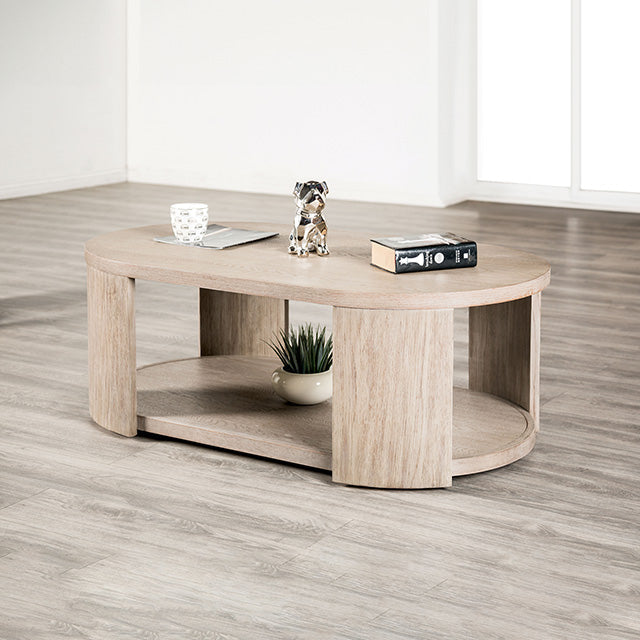 Conisbrough Living & Storage Collection — Conisbrough Oval Cocktail Table