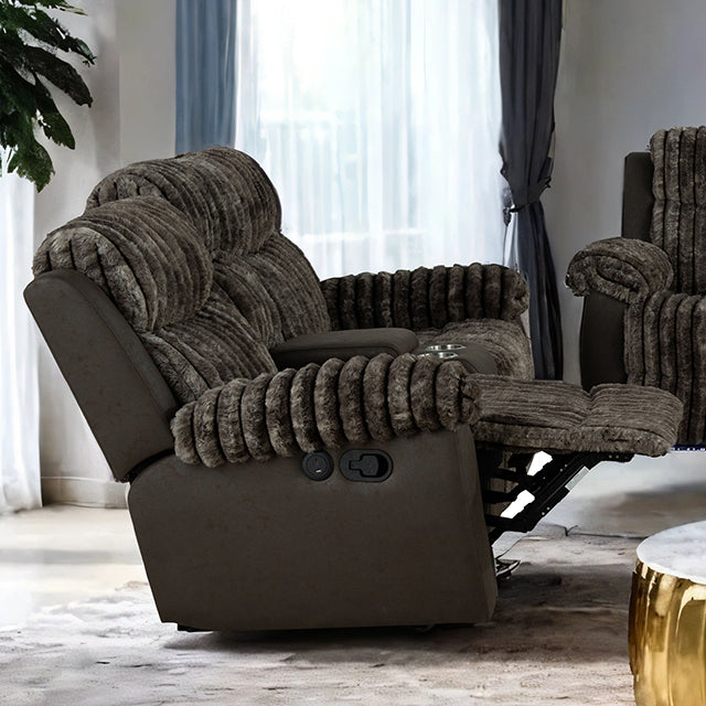 Dionysus Upholstery Collection — Dionysus Manual Reclining Loveseat