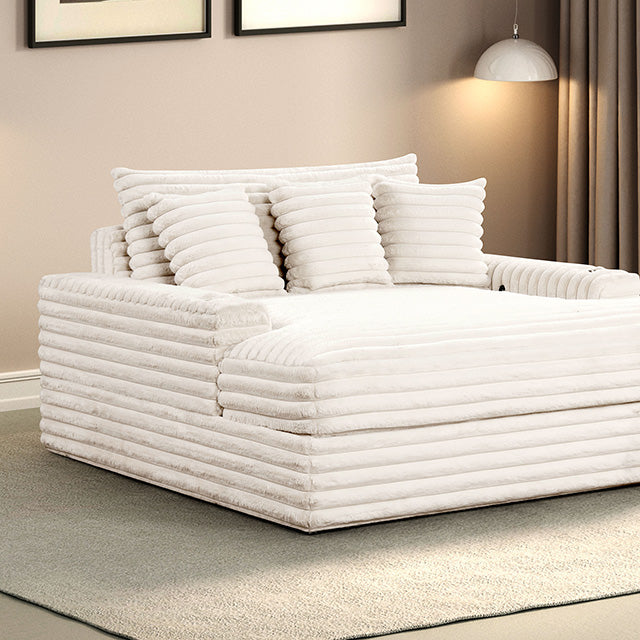 Veyrier 2 Arm Chaise — Veyrier 2 Arm Chaise
