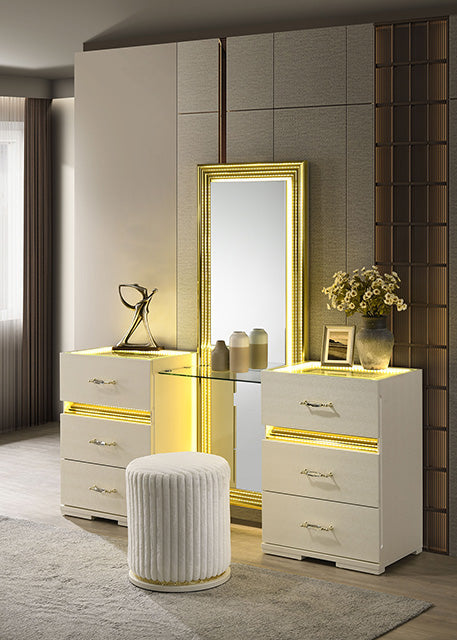 Lucida Vanity Stool