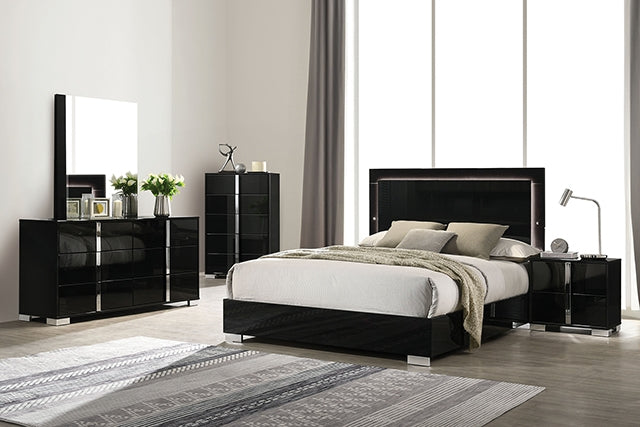 Sinistra Bedroom Collection — Sinistra 5 Pc Queen Bedroom Set