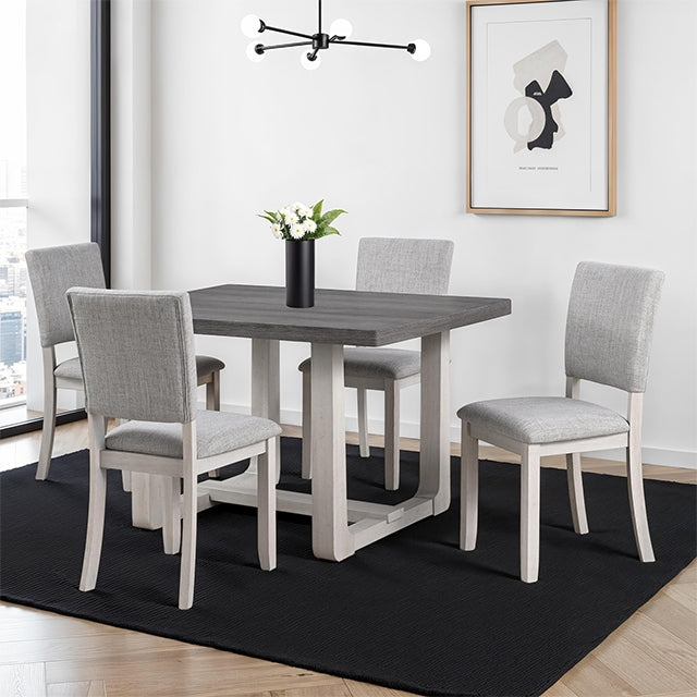 Sauro Dining Collection — Sauro 5 Pc Dining Table Set