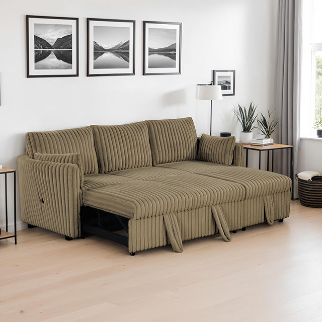 Denholme Upholstery Collection — Denholme Sectional w/ Pull Out