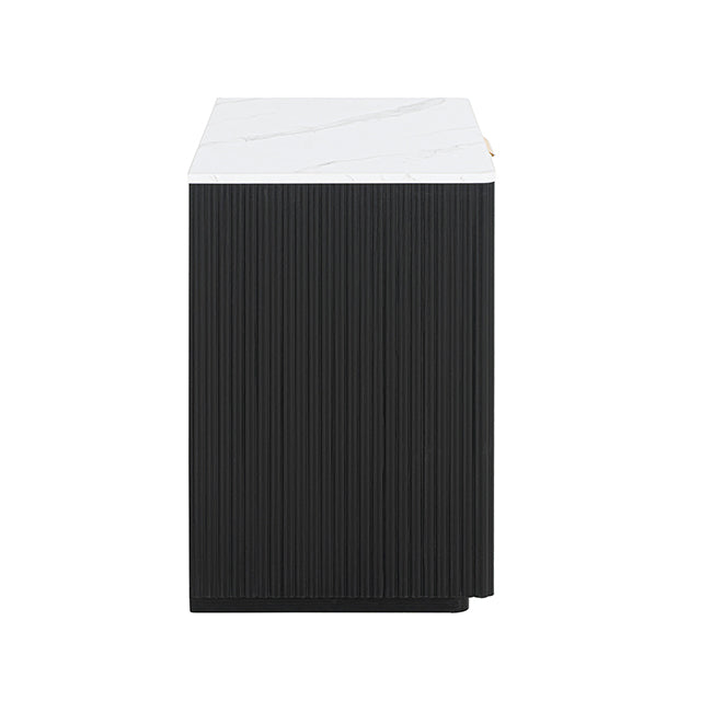 Gants Nightstand w/ Open Shelf