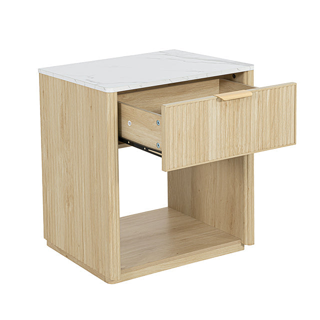 Gants Nightstand w/ Open Shelf