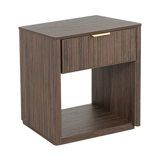Gants Nightstand w/ Open Shelf