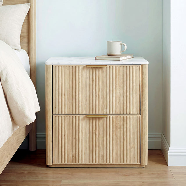 Lydd Nightstand w/ 2 Drawers — Lydd Nightstand w/ 2 Drawers