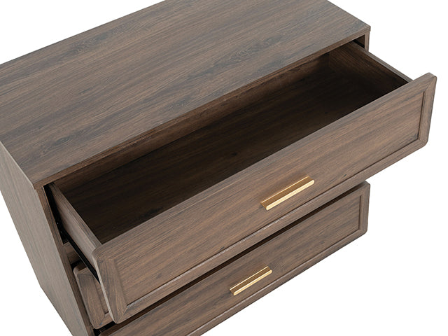 Ryde Nightstand w/ 3 Drawers