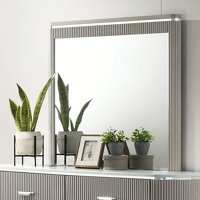 Aldridge Light Gray Bedroom Collection - Mirror