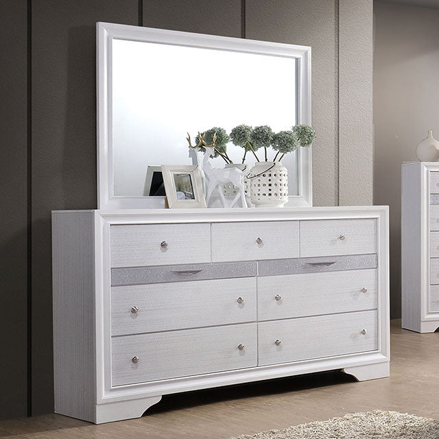 Chrissy Glamorous Bedroom Collection - Dresser / As shown