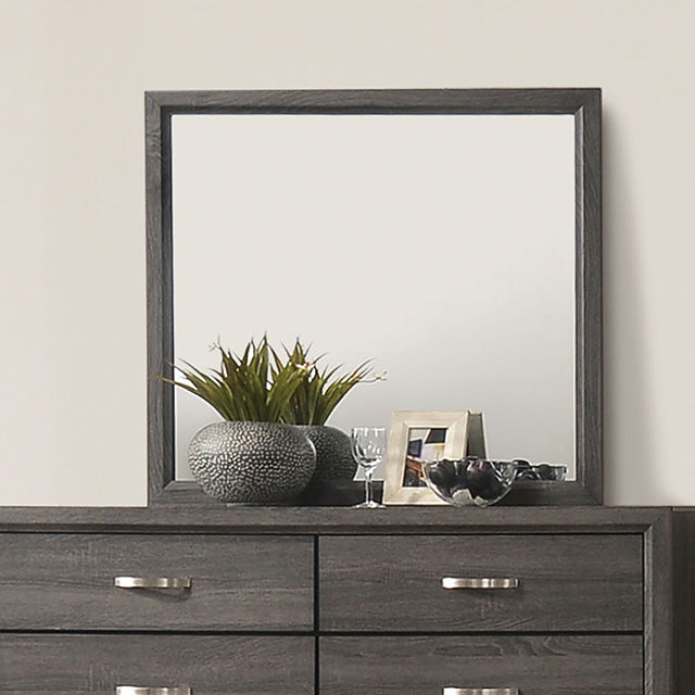 Errico Gray Bedroom Collection - Mirror / Gray